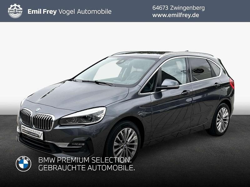 Grau Gebraucht 2022 BMW 218 Active Tourer Luxury Line Van / Kleinbus | 24.290 € (Guter Preis) - Bild 1/3