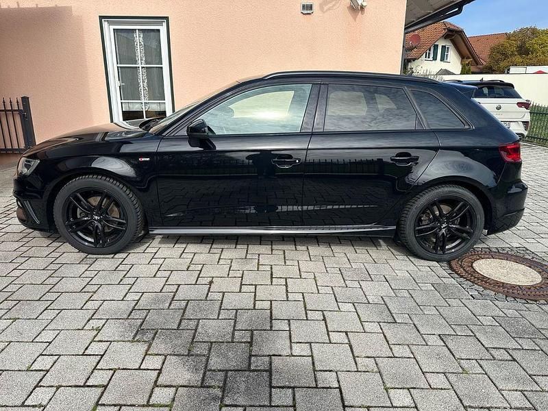 Brugt Audi A3 S-Line 125 HK (91 kW) 2016 Sort Sedan