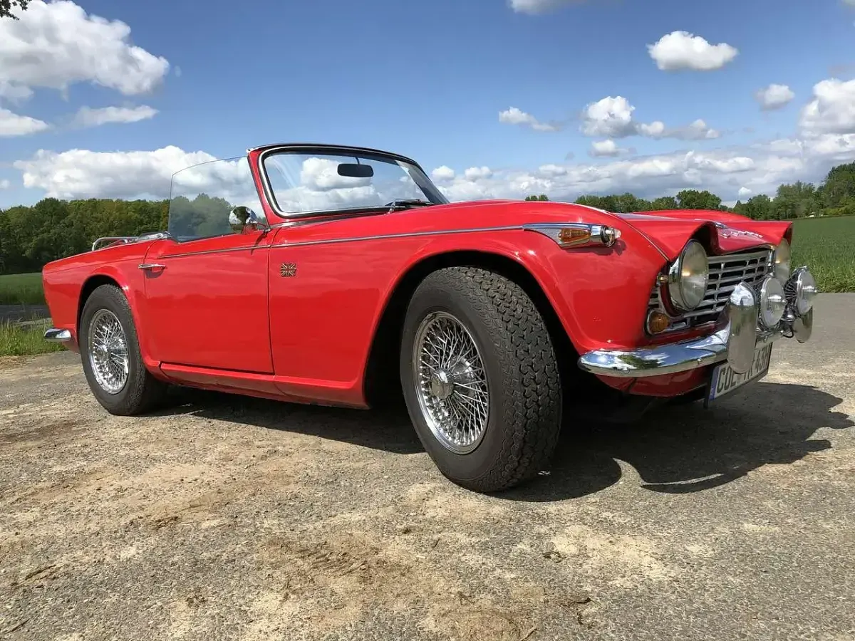 Gebraucht Triumph TR4 101 PS (74 kW) 1964 Rot Cabrio