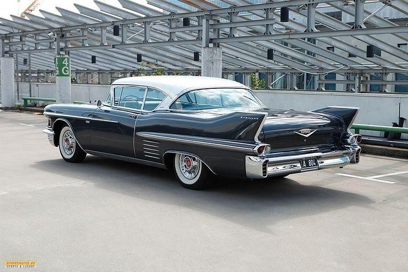 Second-hand Cadillac Coupé DeVille 314 CP (230 kW) 1958 Gri Coupe