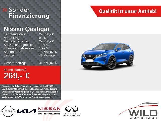 Magnetic blue Gebraucht 2023 Nissan Qashqai 360º SUV | 27.990 € (Fairer Preis) - Bild 1/4