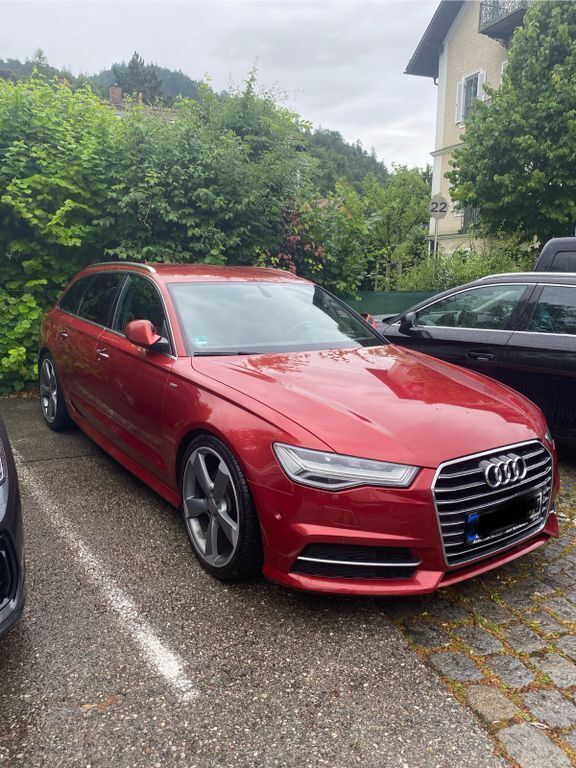 Rot Gebraucht 2015 Audi A6 S-Line Kombi | 18.000 € (Guter Preis) - Bild 1/4