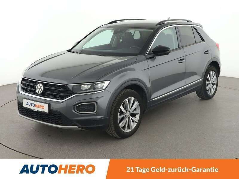 Indiumgrau Gebraucht 2018 VW T-Roc Style SUV | 19.160 € (Guter Preis) - Bild 1/3