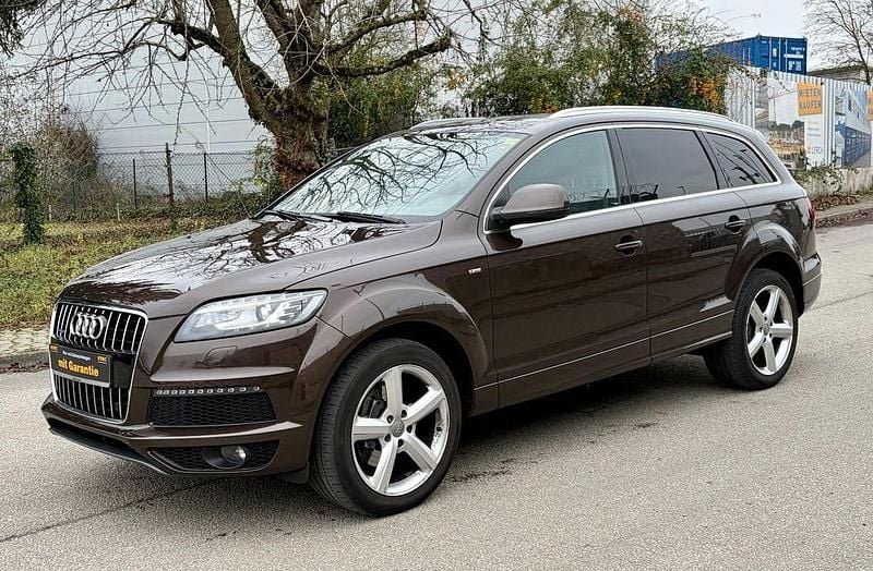 Braun Gebraucht 2014 Audi Q7 S-line plus SUV | 15.990 € (Guter Preis) - Bild 1/4