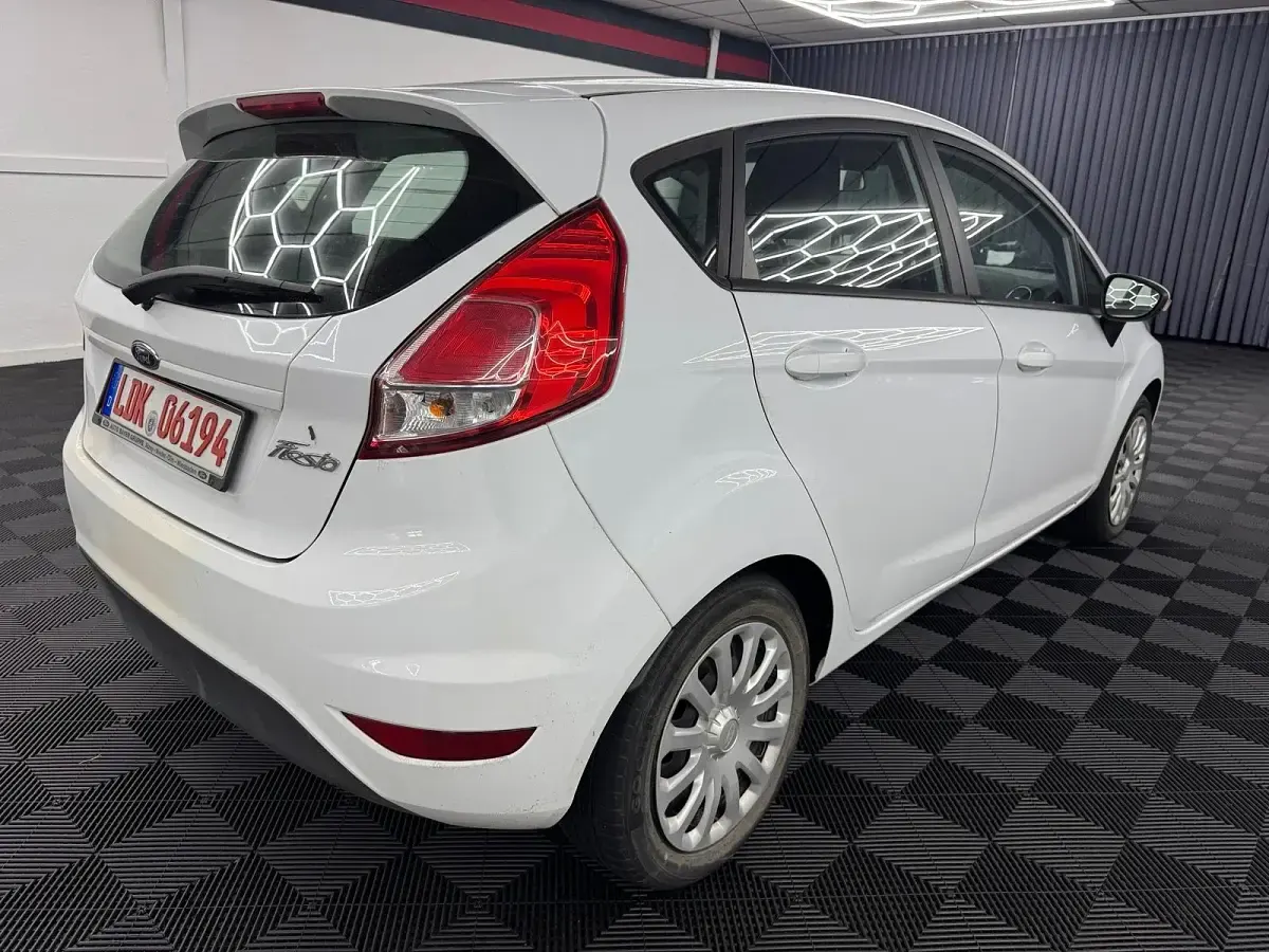 Gebraucht Ford Fiesta Trend 80 PS (58 kW) 2016 Weiß Kleinwagen