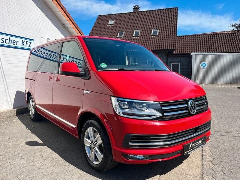 Używany VW T6 Generation Six 150 KM (110 kW) 2018 Czerwony Van