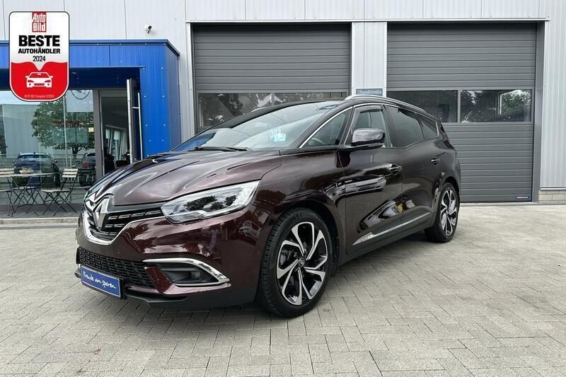 Rot (rotmet.) Gebraucht 2021 Renault Grand Scénic IV Black Edition Van / Kleinbus | 26.480 € (Etwas zu teuer) - Bild 1/4