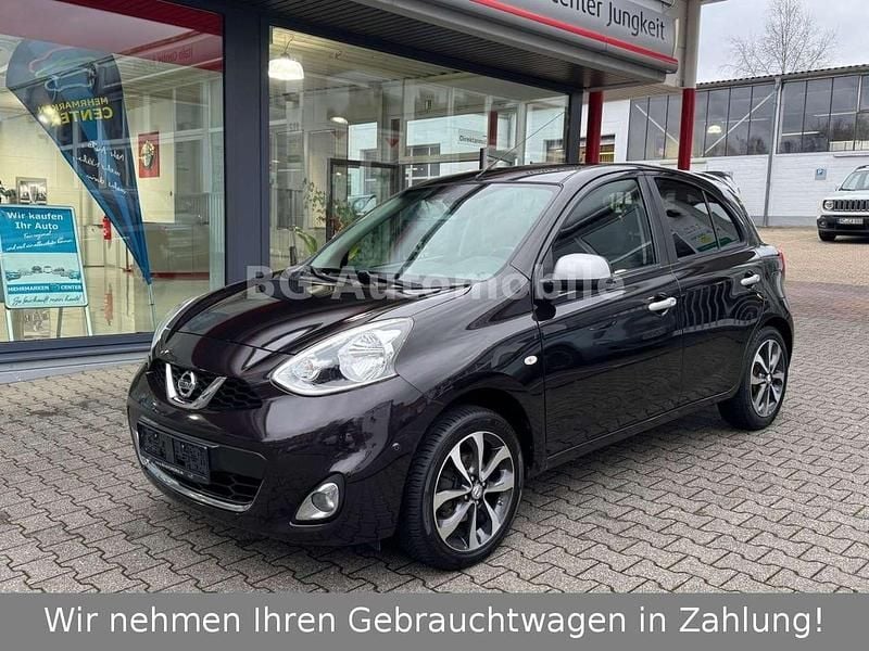 Schwarz Gebraucht 2016 Nissan Micra N-TEC Kleinwagen | 4.990 € (Fairer Preis) - Bild 1/4