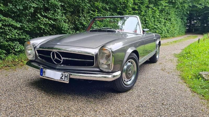 Gebraucht Mercedes SL280 170 PS (125 kW) 1968 Grau Cabrio