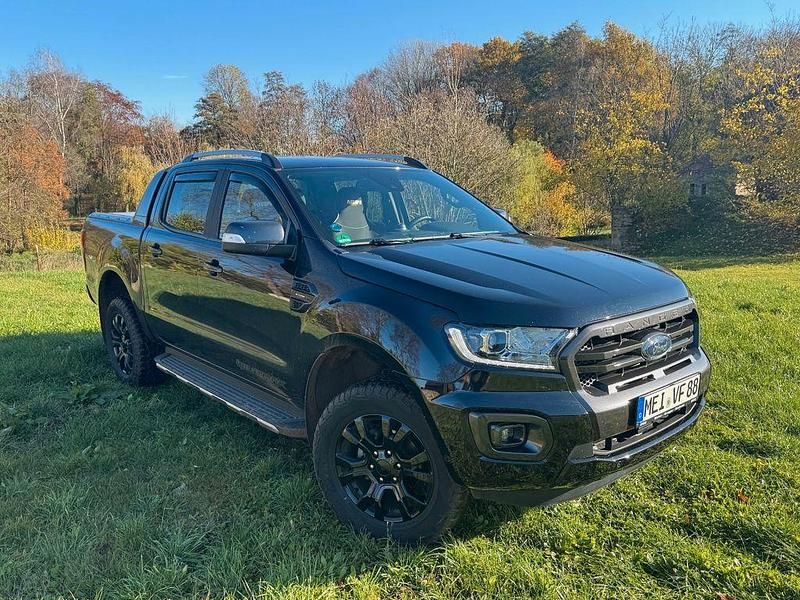 Schwarz Gebraucht 2022 Ford Ranger Wildtrack Abholung | 39.900 € (Guter Preis) - Bild 1/4