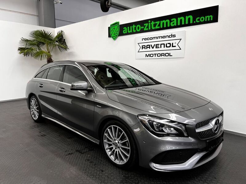 Grau Gebraucht 2019 Mercedes CLA180 Shooting Brake AMG Kombi | 23.770 € (Guter Preis) - Bild 1/4