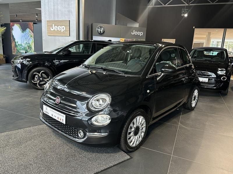 Schwarz Gebraucht 2017 Fiat 500 Lounge Limousine | 6.990 € (Fairer Preis) - Bild 1/4