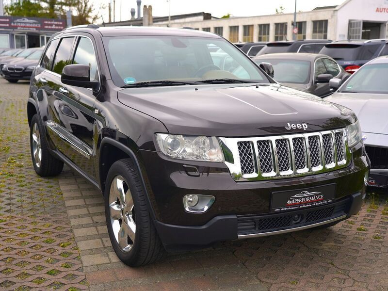 Schwarz Gebraucht 2012 Jeep Grand Cherokee Overland SUV | 17.995 € (Teuer) - Bild 1/4