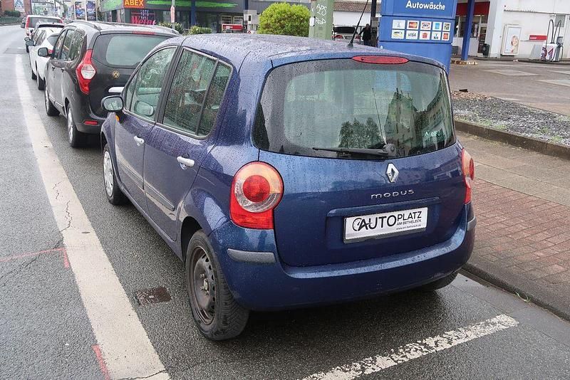 Brugt Renault Modus Dynamique 75 HK (55 kW) 2006 Blå MPV