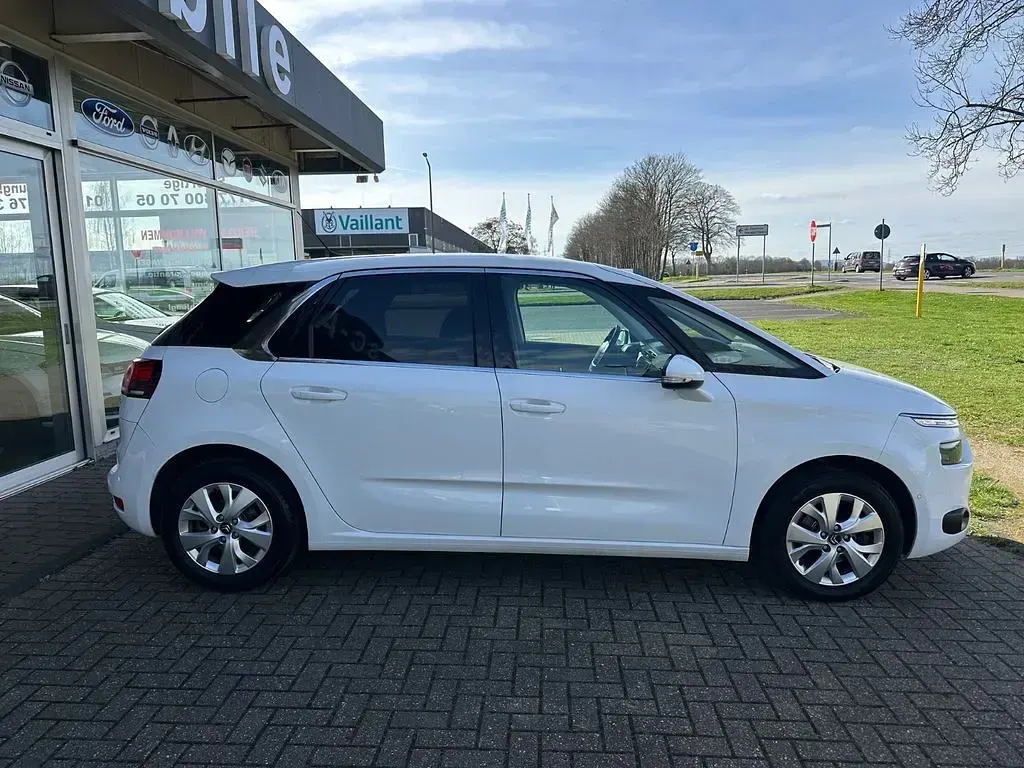 Gebraucht Citroën C4 SpaceTourer SELECTION 120 PS (88 kW) 2016 Weiß Van / Kleinbus