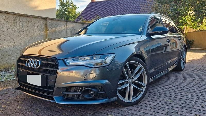 Grau Gebraucht 2017 Audi A6 Black Edition Kombi | 12.345 € - Bild 1/4