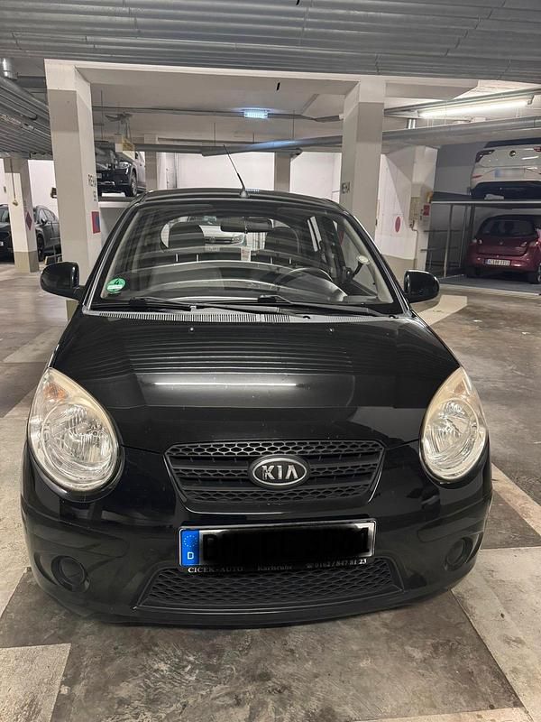 Gebraucht Kia Picanto 62 PS (45 kW) 2010 Schwarz Kleinwagen