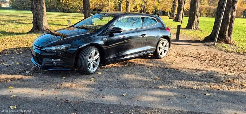Gebraucht VW Scirocco R-line 160 PS (117 kW) 2010 Schwarz Coupé