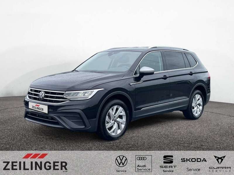 Schwarz Gebraucht 2024 VW Tiguan Allspace S SUV | 42.495 € (Guter Preis) - Bild 1/4