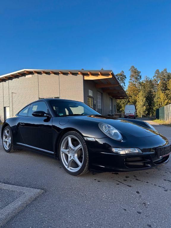 Schwarz Gebraucht 2006 Porsche 911 Carrera 4 Sport Coupé | 49.980 € (Teuer) - Bild 1/4