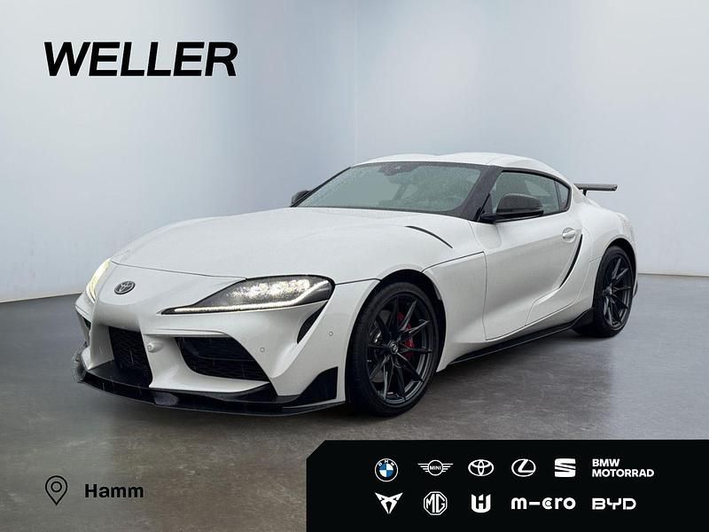 Weiss Gebraucht 2022 Toyota Supra Premium Coupé | 62.880 € (Etwas zu teuer) - Bild 1/3