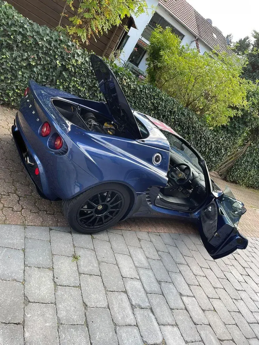 Gebraucht Lotus Elise 122 PS (89 kW) 2001 Blau Cabrio