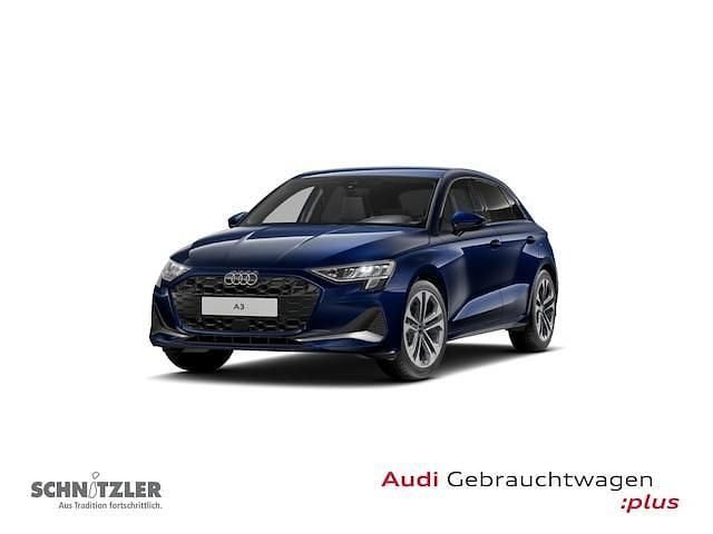 Navarrablau metallic Gebraucht 2024 Audi A3 Advanced Plus Limousine | 33.980 € (Teuer) - Bild 1/4