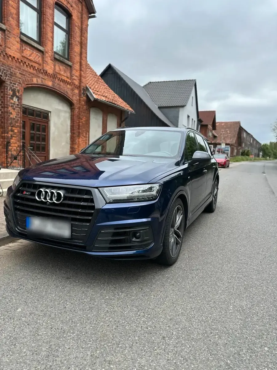 Gebraucht Audi SQ7 435 PS (319 kW) 2018 Blau SUV