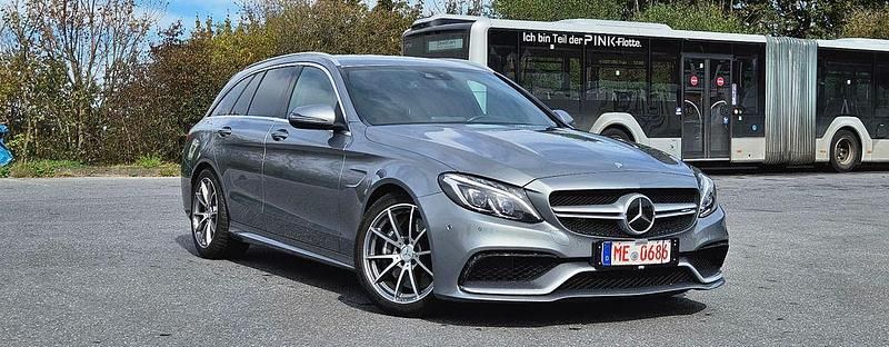 Silber Gebraucht 2015 Mercedes C63 AMG AMG Kombi | 34.100 € - Bild 1/4