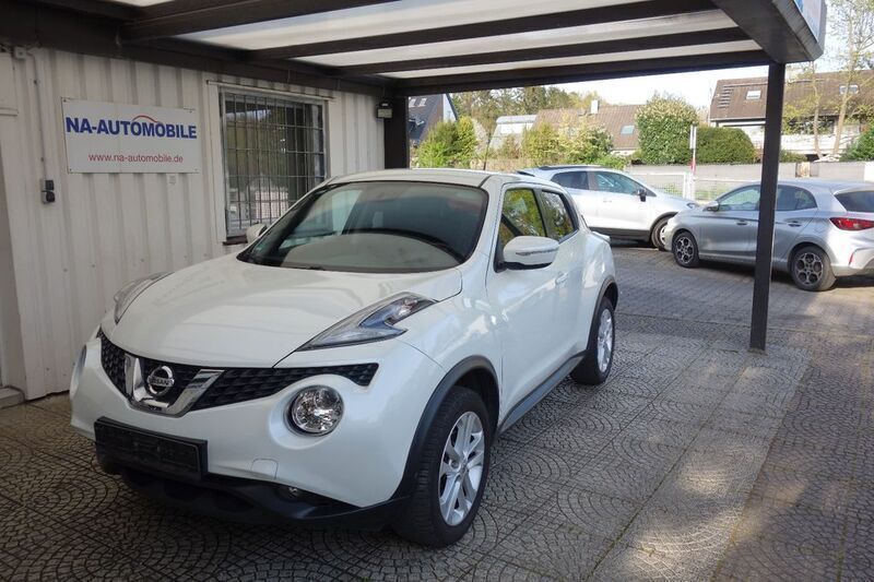 Weiß Gebraucht 2017 Nissan Juke Acenta SUV | 9.300 € (Guter Preis) - Bild 1/4