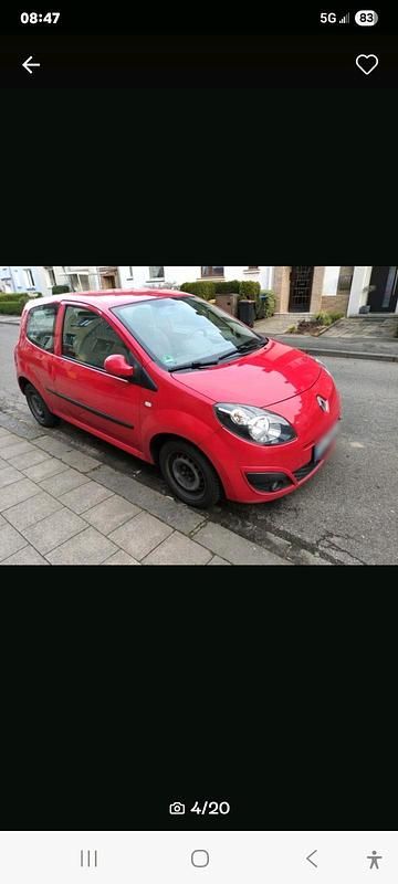 Second-hand Renault Twingo 57 CP (41 kW) 2010 Roșu Hatchback