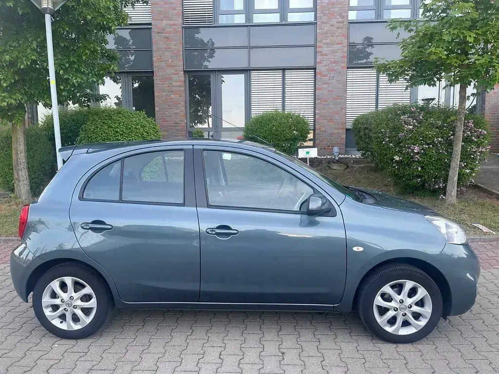 Gebraucht Nissan Micra Acenta 80 PS (58 kW) 2016 Grün Kleinwagen