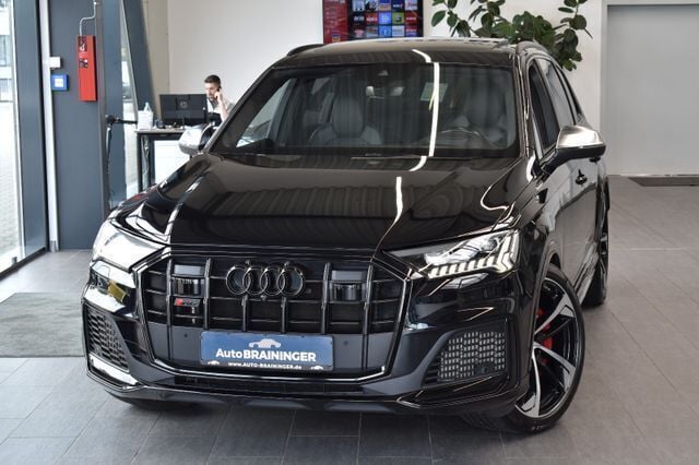 Orcaschwarz metallic Gebraucht 2021 Audi SQ7 Advanced SUV | 70.900 € (Etwas zu teuer) - Bild 1/4