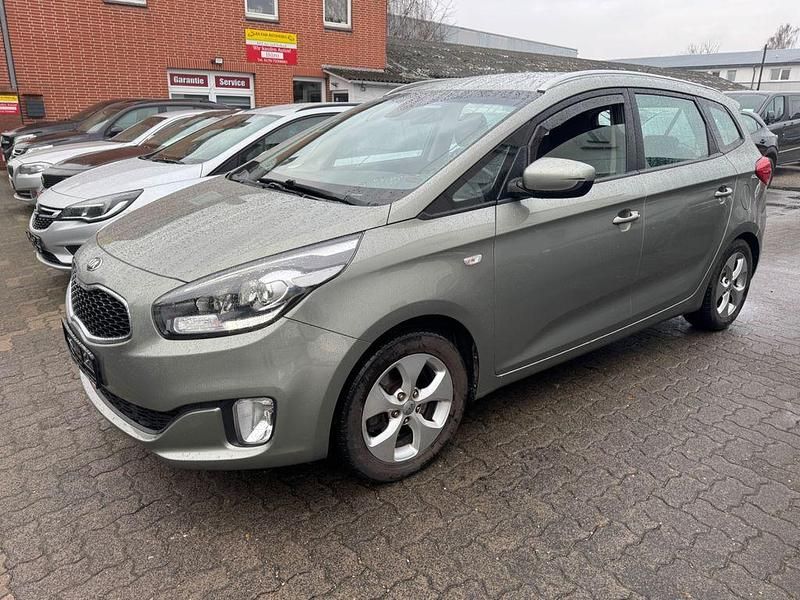 Silber Gebraucht 2014 Kia Carens Edition 7 Van / Kleinbus | 7.400 € (Fairer Preis) - Bild 1/4