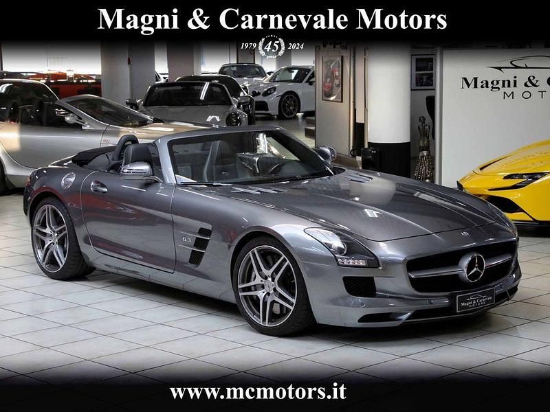 Grau Gebraucht 2013 Mercedes SLS AMG AMG Cabrio | 188.850 € (Teuer) - Bild 1/4