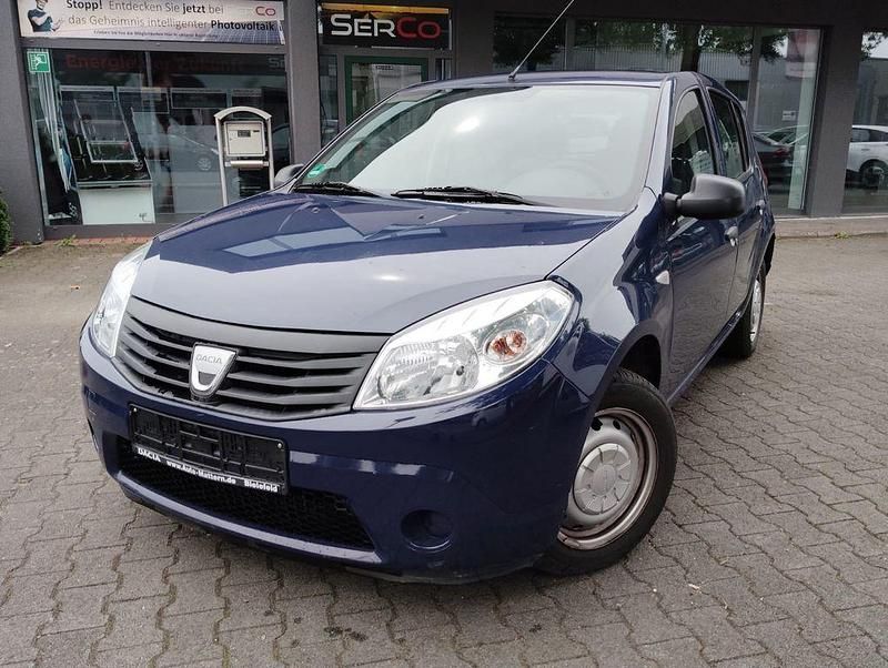 Blau Gebraucht 2009 Dacia Sandero Basis Kleinwagen | 1.700 € (Superpreis) - Bild 1/4