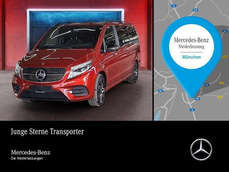 Rot Gebraucht 2021 Mercedes V300 AMG Van / Kleinbus | 54.990 € (Superpreis) - Bild 1/4