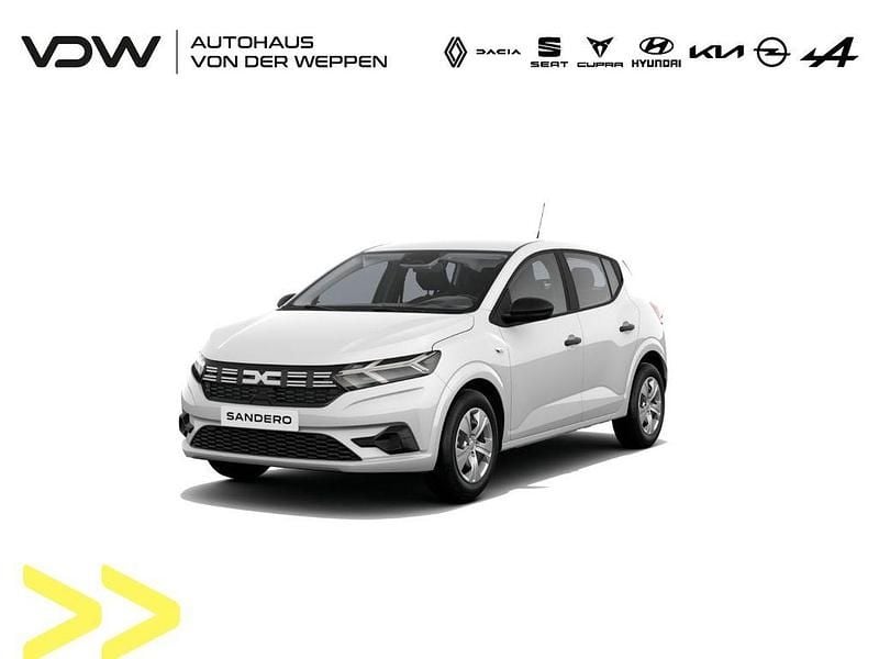 Weiß Neu 2025 Dacia Sandero Essentiel Kleinwagen | 14.519 € (Guter Preis) - Bild 1/4
