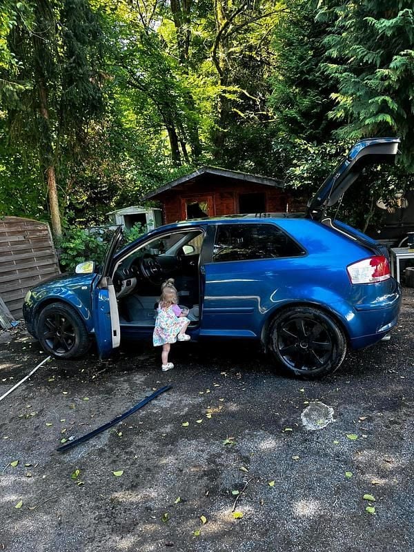 Blau Gebraucht 2003 Audi A3 Kleinwagen | 1.000 € (Guter Preis) - Bild 1/3
