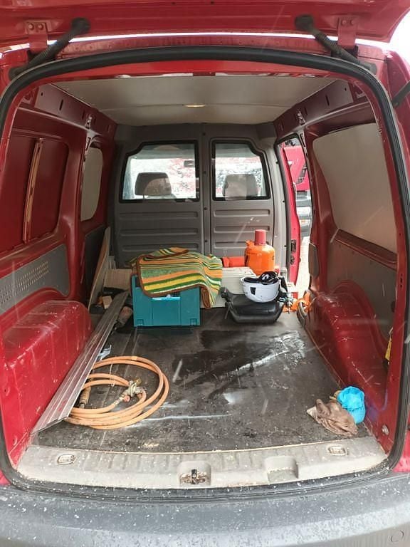 Gebraucht VW Caddy Maxi 105 PS (77 kW) 2009 Rot Van / Kleinbus