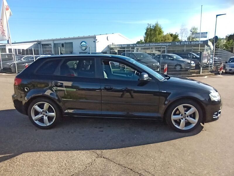 Gebraucht Audi A3 Sportback S-Line 125 PS (91 kW) 2008 Schwarz Kleinwagen