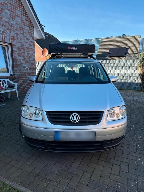Gebraucht VW Touran 105 PS (77 kW) 2004 Silber Van / Kleinbus