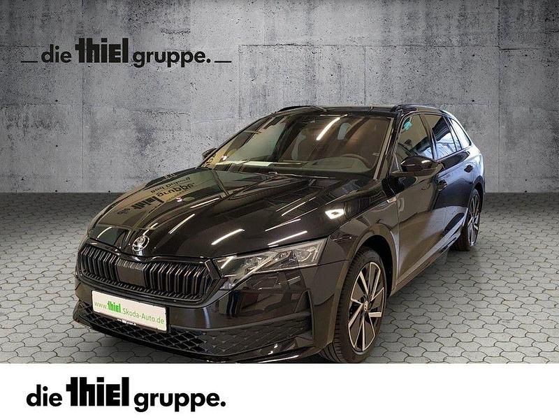 Schwarz Gebraucht 2024 Skoda Octavia SportLine Kombi | 39.890 € (Teuer) - Bild 1/4