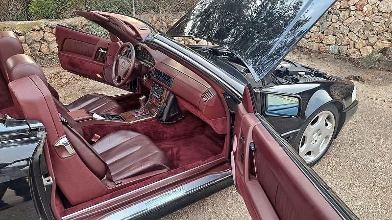 Gebraucht Mercedes SL280 193 PS (141 kW) 1995 Schwarz Cabrio