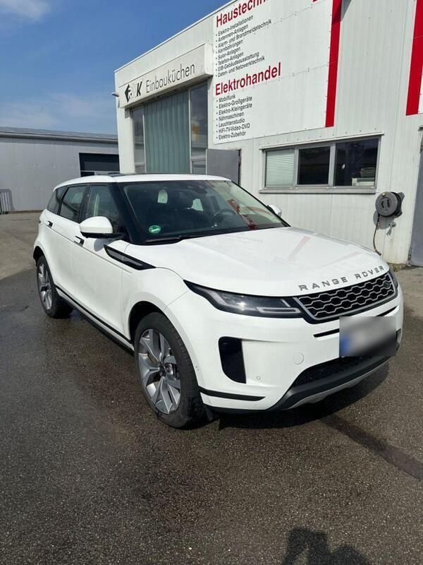Weiß Gebraucht 2020 Land Rover Range Rover evoque SE SUV | 25.250 € (Superpreis) - Bild 1/4
