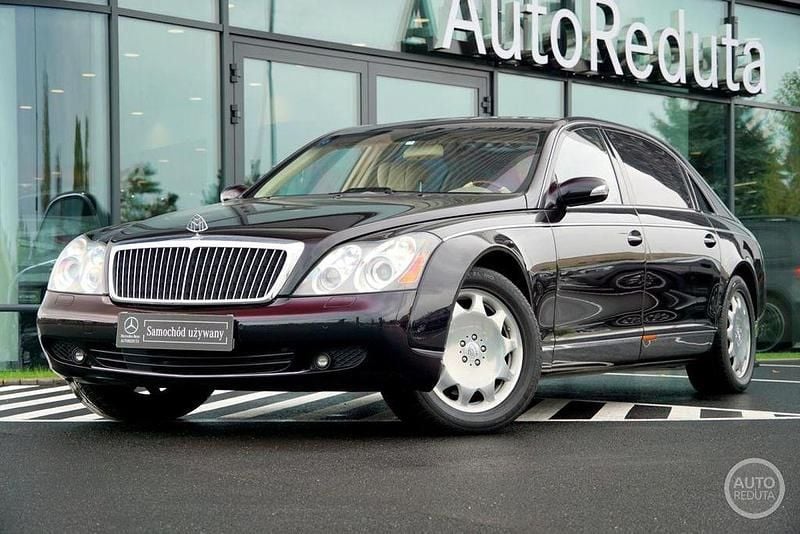 Gebraucht Maybach 62 551 PS (405 kW) 2006 Schwarz Limousine