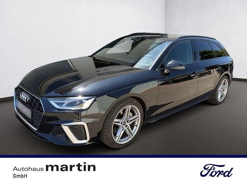 Schwarz Gebraucht 2021 Audi A4 S-Line Kombi | 26.890 € (Guter Preis) - Bild 1/1