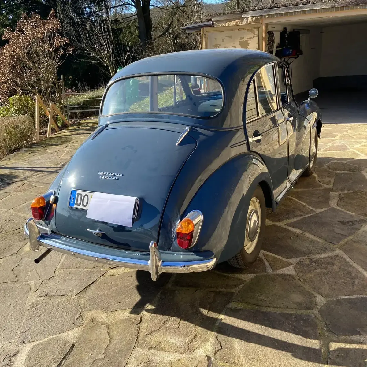Occasion Morris Minor 45 ch (33 kW) 1967 Bleue Berline