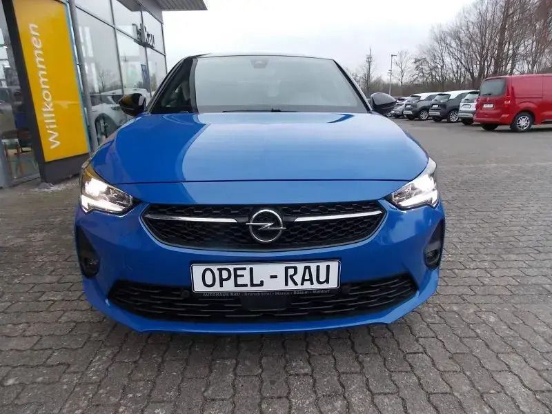 Gebraucht Opel Corsa Ultimate 101 PS (74 kW) 2021 Perl blau/voltaik blau Kleinwagen