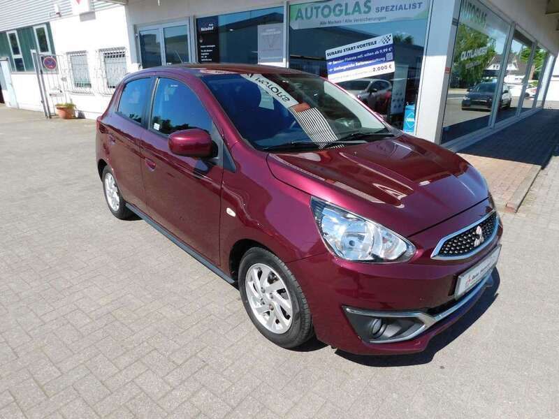 Gebraucht Mitsubishi Space Star Edition+ 80 PS (58 kW) 2016 Bordeauxrot Limousine